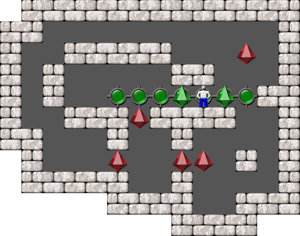 Sokoban Kevin 11 level 81